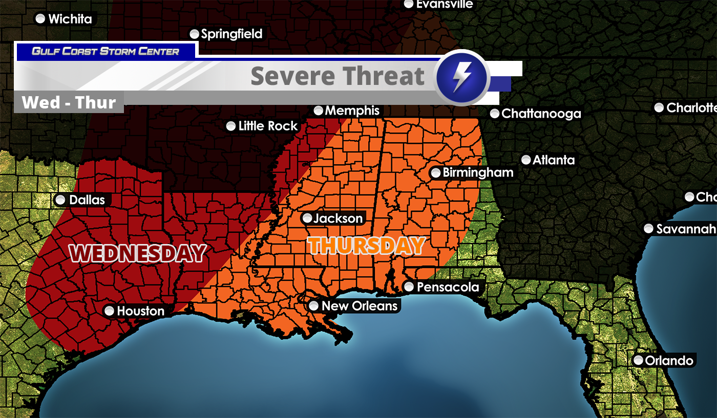Threat For Severe Weather to Return later This Week