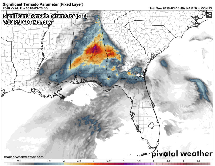 Severe Weather Threat Tomorrow Through Monday; Large Hail, Damaging ...