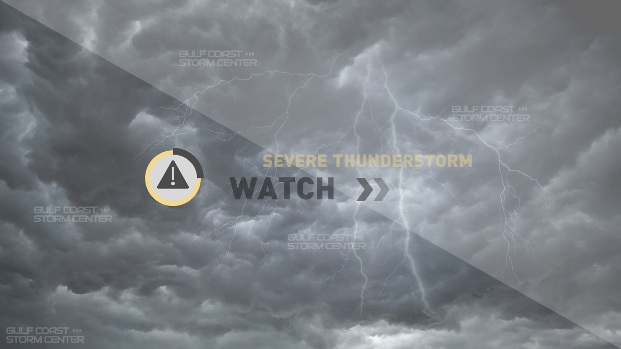 Severe Thunderstorm Watch for Parts of Texas Until 10 PM CDT