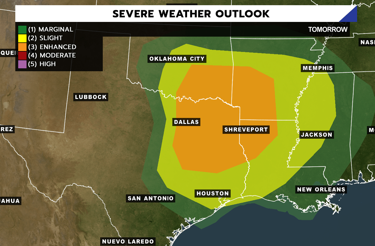 Yet Another Severe Weather Event Expected Tomorrow, Thursday