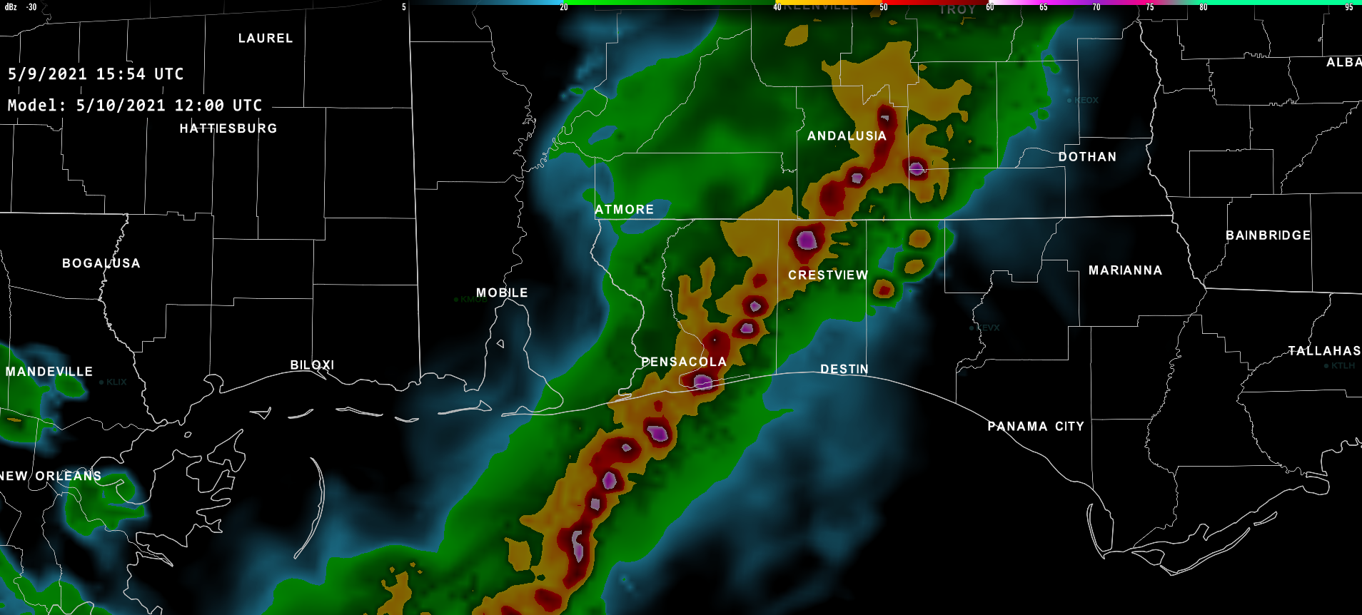 Strong to Severe Storms Possible Tomorrow Morning