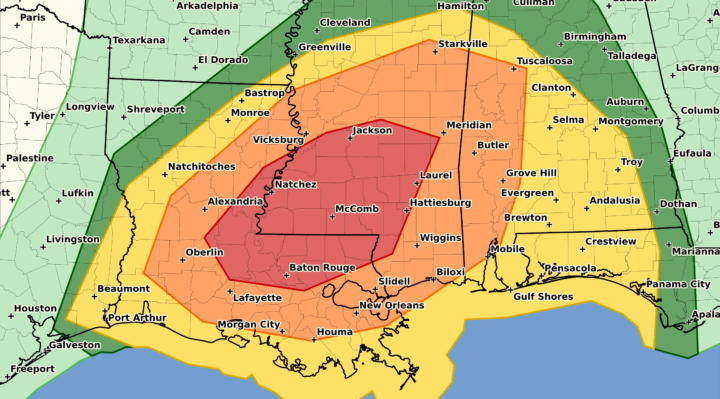 Regional Severe Weather Outbreak Possible Tuesday