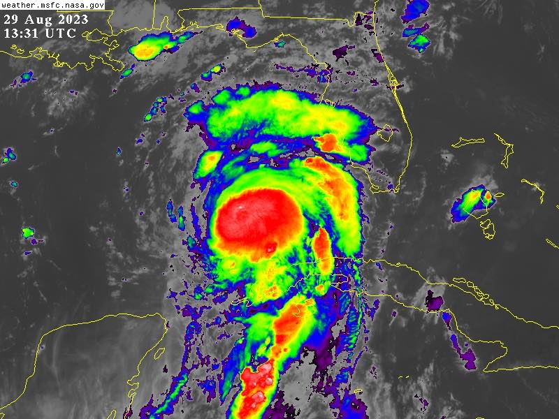 Idalia Becomes a Hurricane Overnight; Will Make Landfall as a Major ...