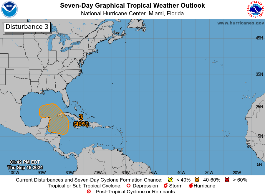 Tropical Update: Caribbean Development Looking Likely Next Week